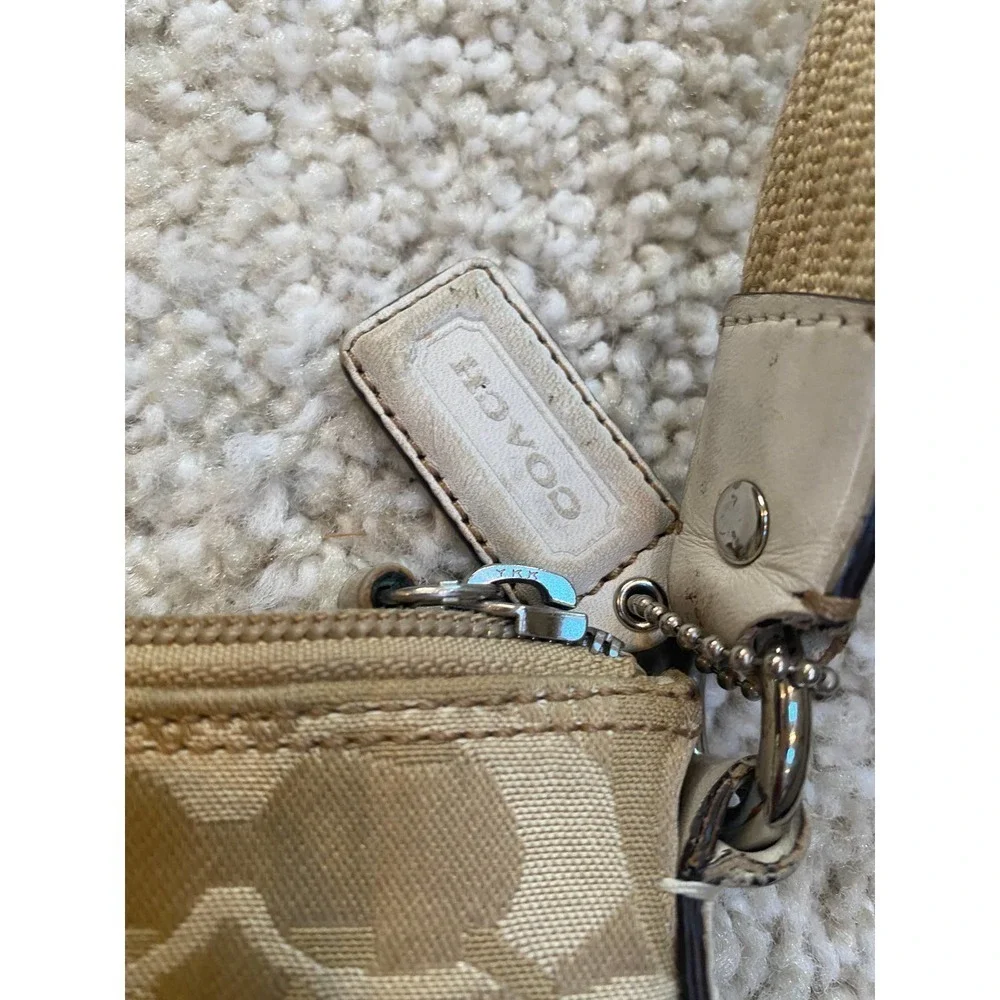Coach Hampton Op Art North South Crossbody
